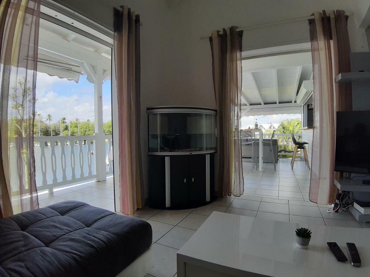 Vue Mer - Duplex F4 Marina Du Gosier لو جوسيير المظهر الخارجي الصورة